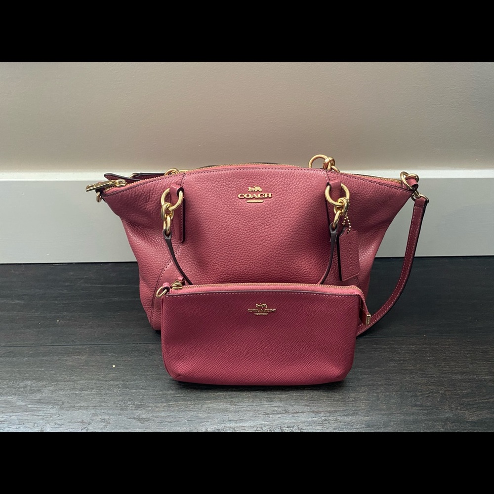 Coach Kelsey bag and wallet